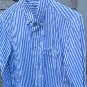 J.Crew Lightweight Oxford Cloth Shirt Front Pocket size M slim